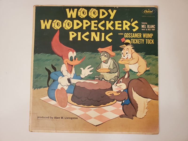 Mel Blanc Woody Woodpecker's Picnic vinyl record